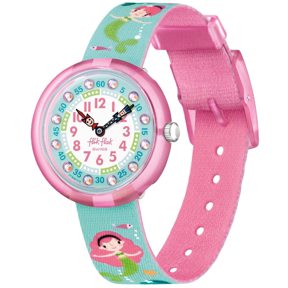 GIOIELLERIA PRINCESS • FLIK FLAK – OROLOGIO BAMBINO - COLLECTION RETRO BLUE