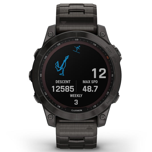 Orologio GPS Garmin Fenix 7 Sapphire Solar Edition unisex