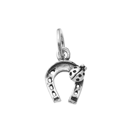 Charm donna Giovanni Raspini Charms ferro cavallo e coccinella 11080-1