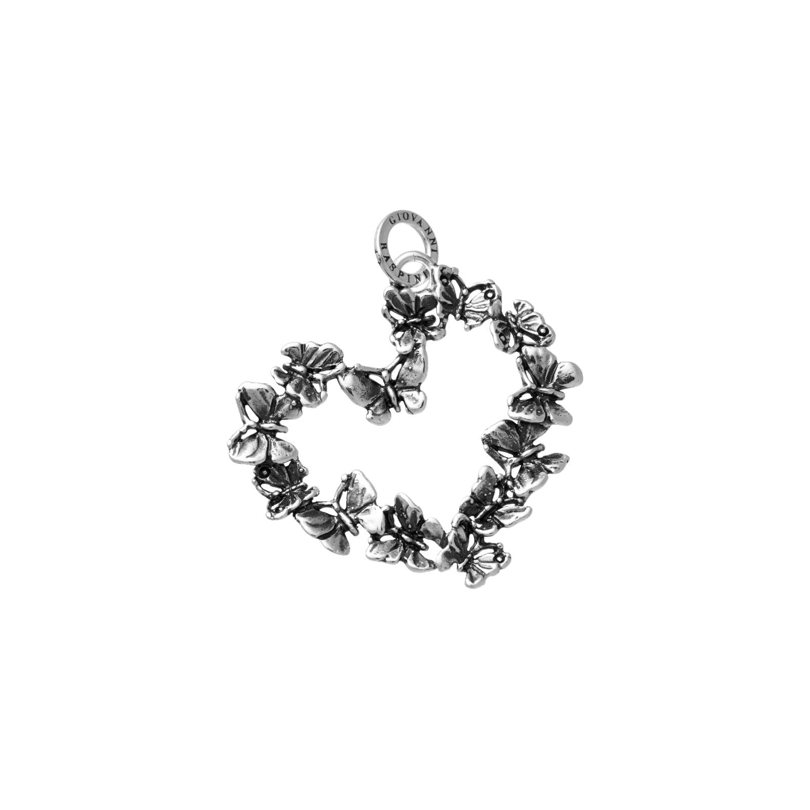 Charm donna Giovanni Raspini Charms cuore e farfalle 11096-1