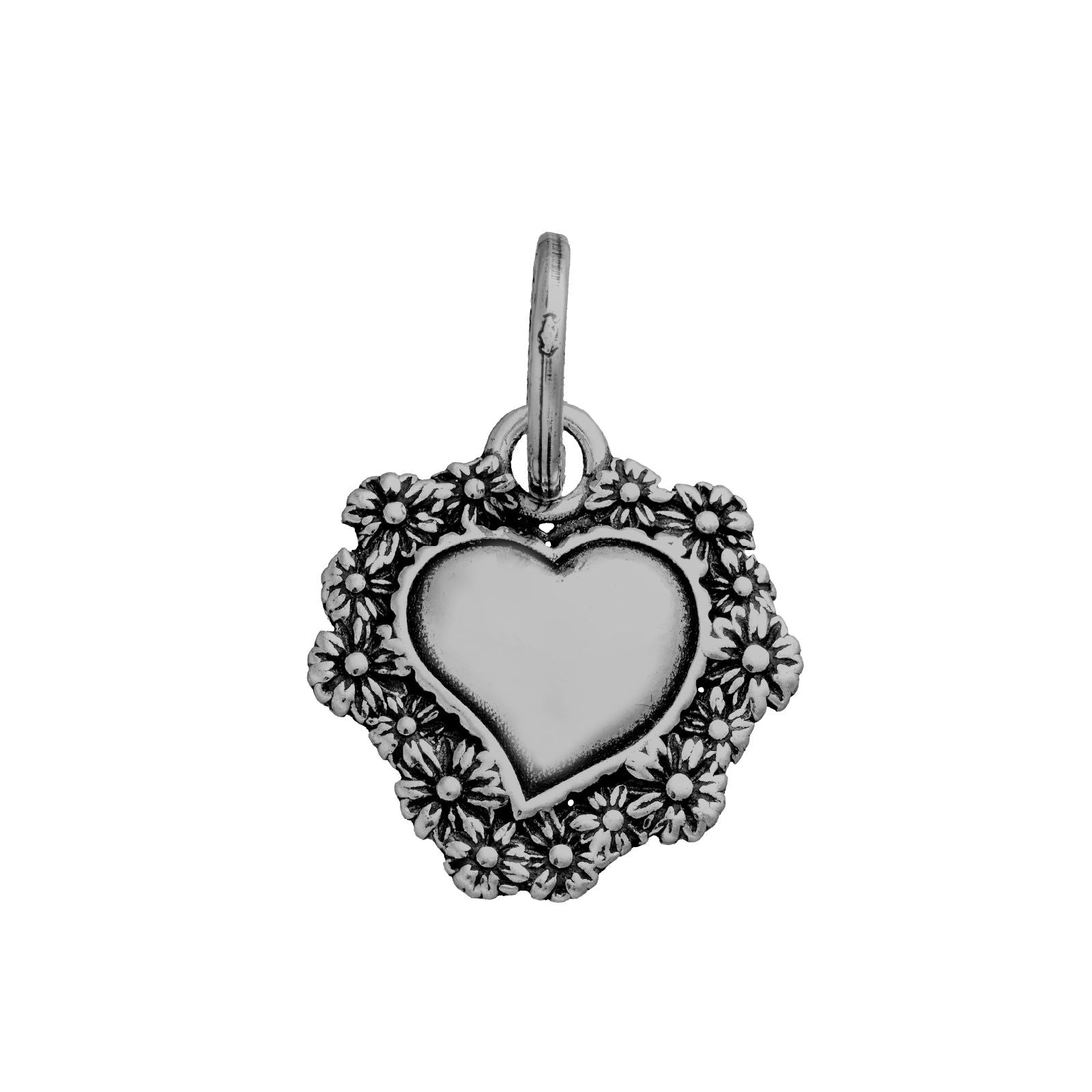 Charm donna Giovanni Raspini Charms cuore votivo e margherite 11283-1