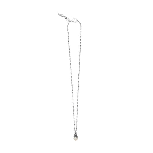 Collana donna Giovanni Raspini Mini Drops in argento con perla