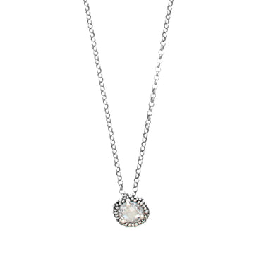 Collana donna Giovanni Raspini Shine Mini argento con pendente zircone