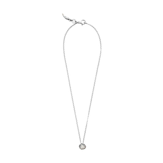 Collana donna Giovanni Raspini Shine Mini argento con pendente zircone