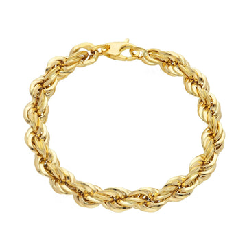 Bracciale donna JOY Gioielli oro giallo con catena arrotolata