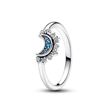 Anello Luna Pietre Blu 192675C01-1