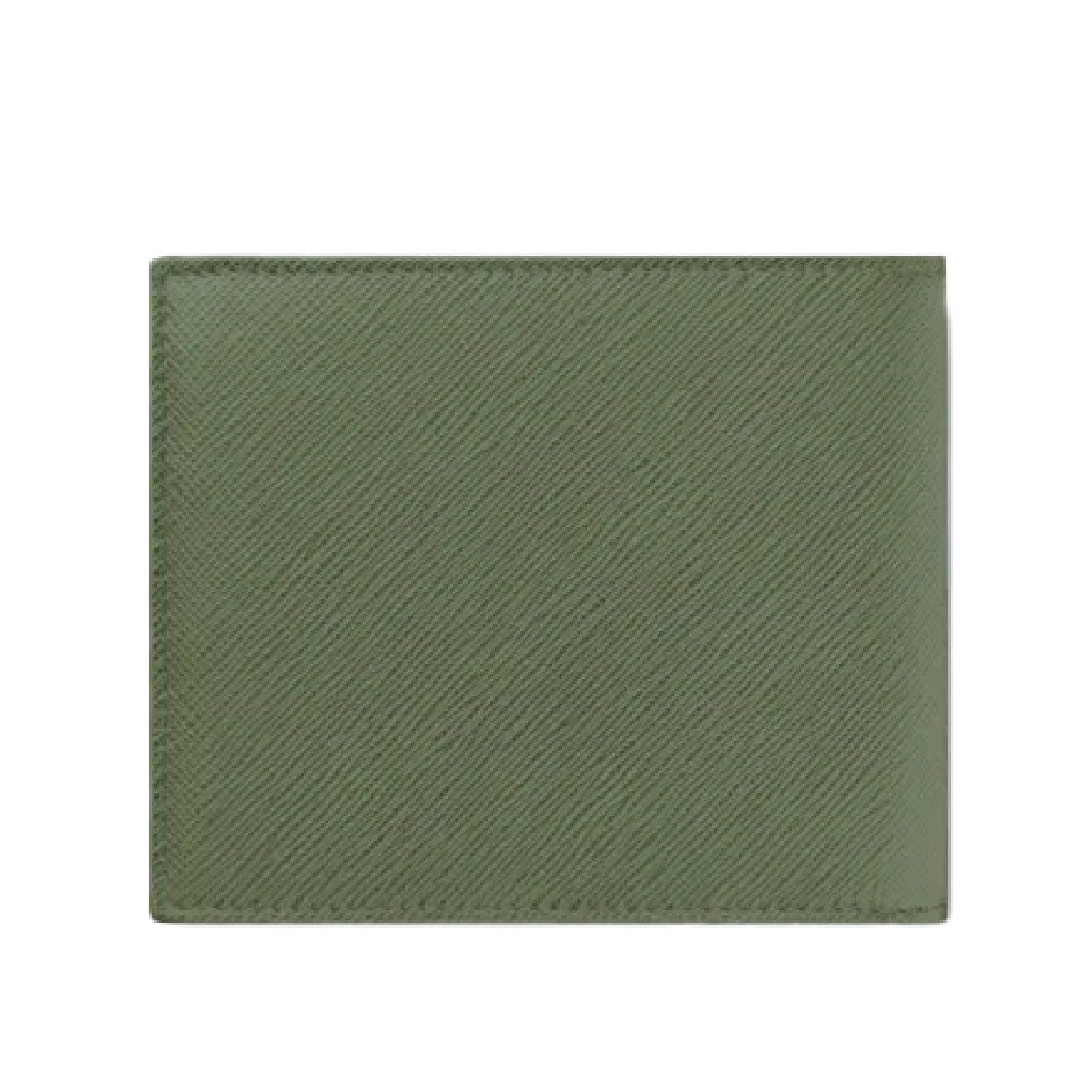 Portafoglio uomo Montblanc Sartorial in pelle verde 8 scomparti 198209-3