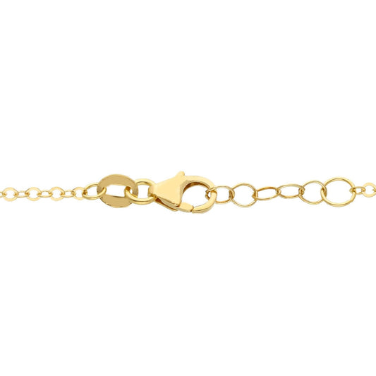 Collana donna JOY Gioielli in oro giallo con ciondolo tondo