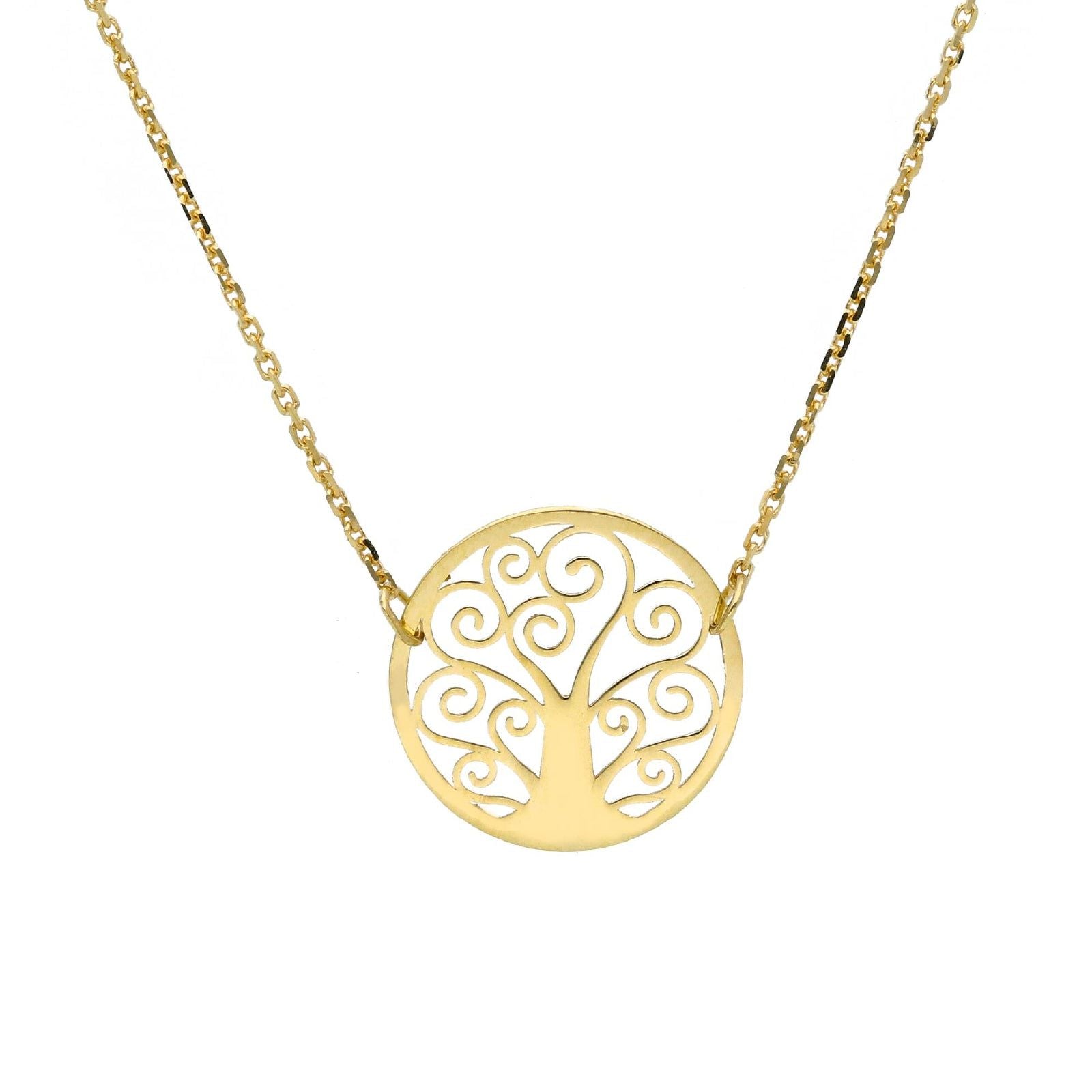 Collana donna JOY Gioielli in oro giallo con albero della vita 227701-1