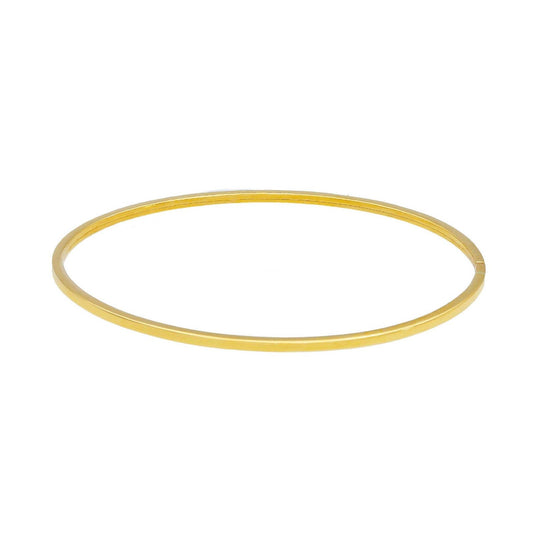 Bracciale rigido donna JOY Gioielli in oro giallo con 2mm di spessore