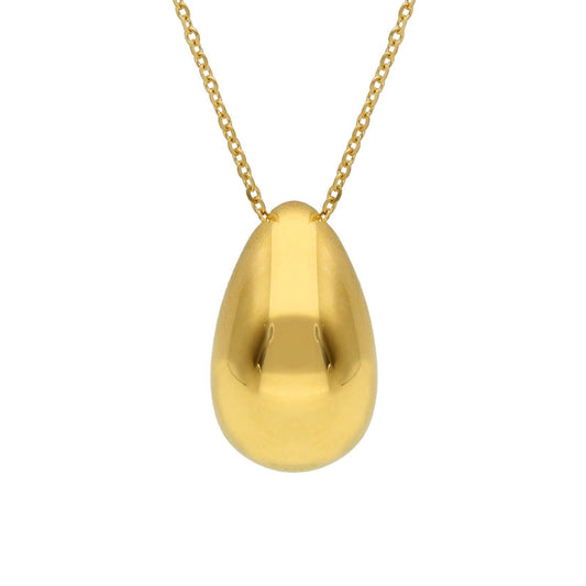 Collana donna JOY Gioielli in oro giallo con ciondolo a goccia