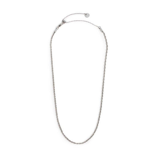 Collana girocollo Marlù Vision da donna acciaio con catena a corda di 2 mm 33CN0028