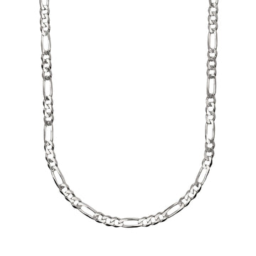 Collana catena Mabina Uomo Millennium in argento 925 con catena figaro