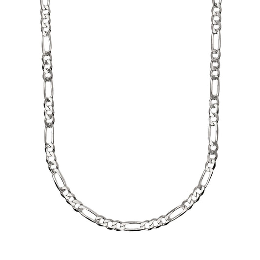 Collana catena Mabina Uomo Millennium in argento 925 con catena figaro