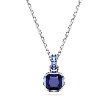 Collana donna Swarovski Birthstone cristallo blu ciondolo settembre