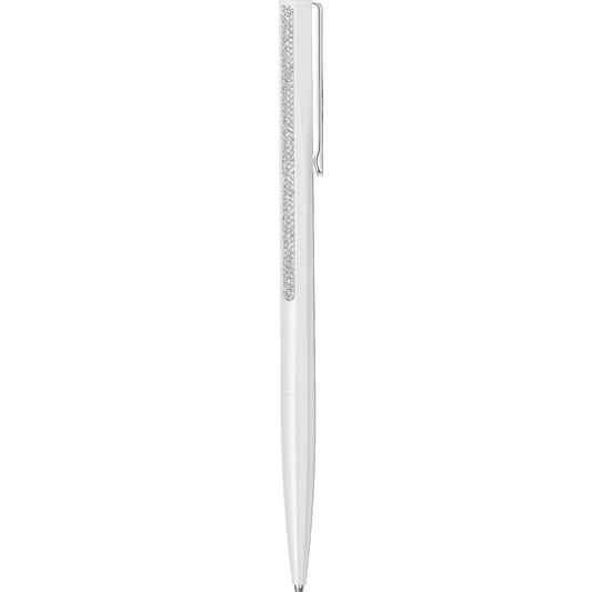 Penna Swarovski Crystal Shimmer placcata bianco con cristalli