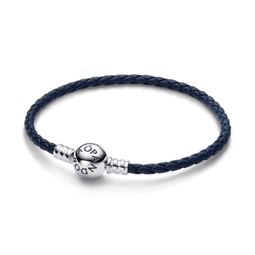 Bracciale in Pelle Blu 592790C01-1