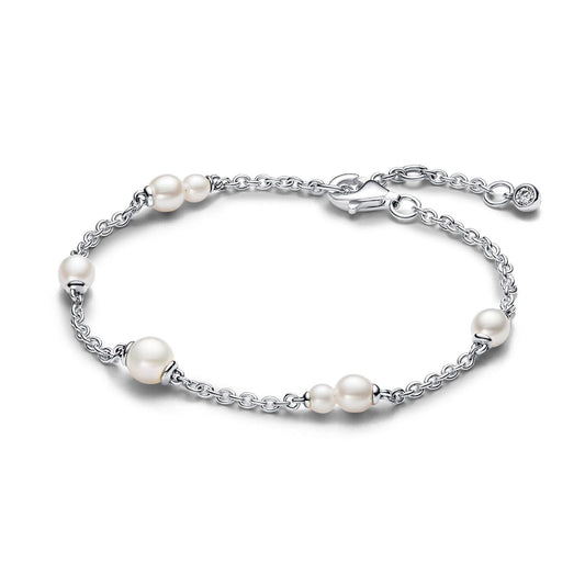 Bracciale Catena Con Perle d’Acqua Dolce Coltivate 593172C01-1