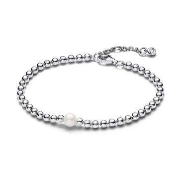 Bracciale con Perla d'Acqua Dolce Coltivata e Sfere 593173C01-1