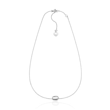 Collana girocollo Unoaerre Fashion Jewellery donna in argento a boule irregolare