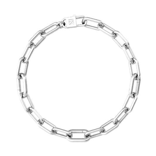 Bracciale catena Kidult By You donna acciaio con maglie larghe