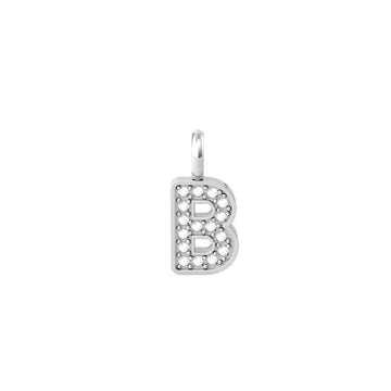 Charm Kidult By You donna acciaio con iniziale B