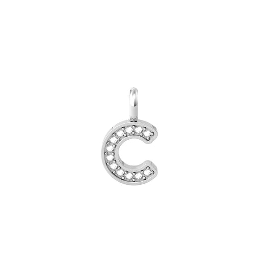 Charm Kidult By You donna acciaio con iniziale C