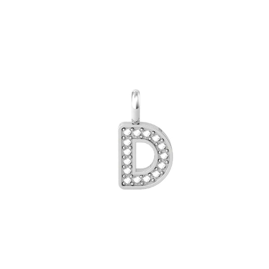 Charm Kidult By You donna acciaio con iniziale D