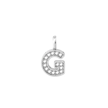 Charm Kidult By You donna acciaio con iniziale G