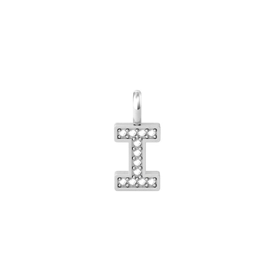 Charm Kidult By You donna acciaio con iniziale I