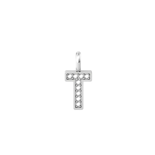 Charm Kidult By You donna acciaio con iniziale T