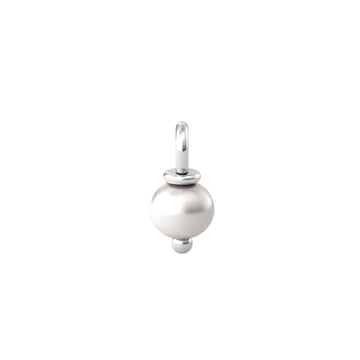 Charm Kidult By You donna acciaio con perla coltivata