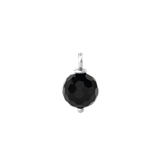 Charm Kidult By You donna acciaio a sfera con agata nera