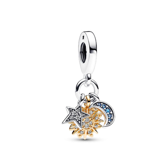 Charm Pendente Stella, Sole e Luna 762676C01-1