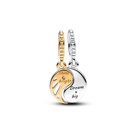 Charm Pendente Sole e Luna Divisibile 762678C01-2