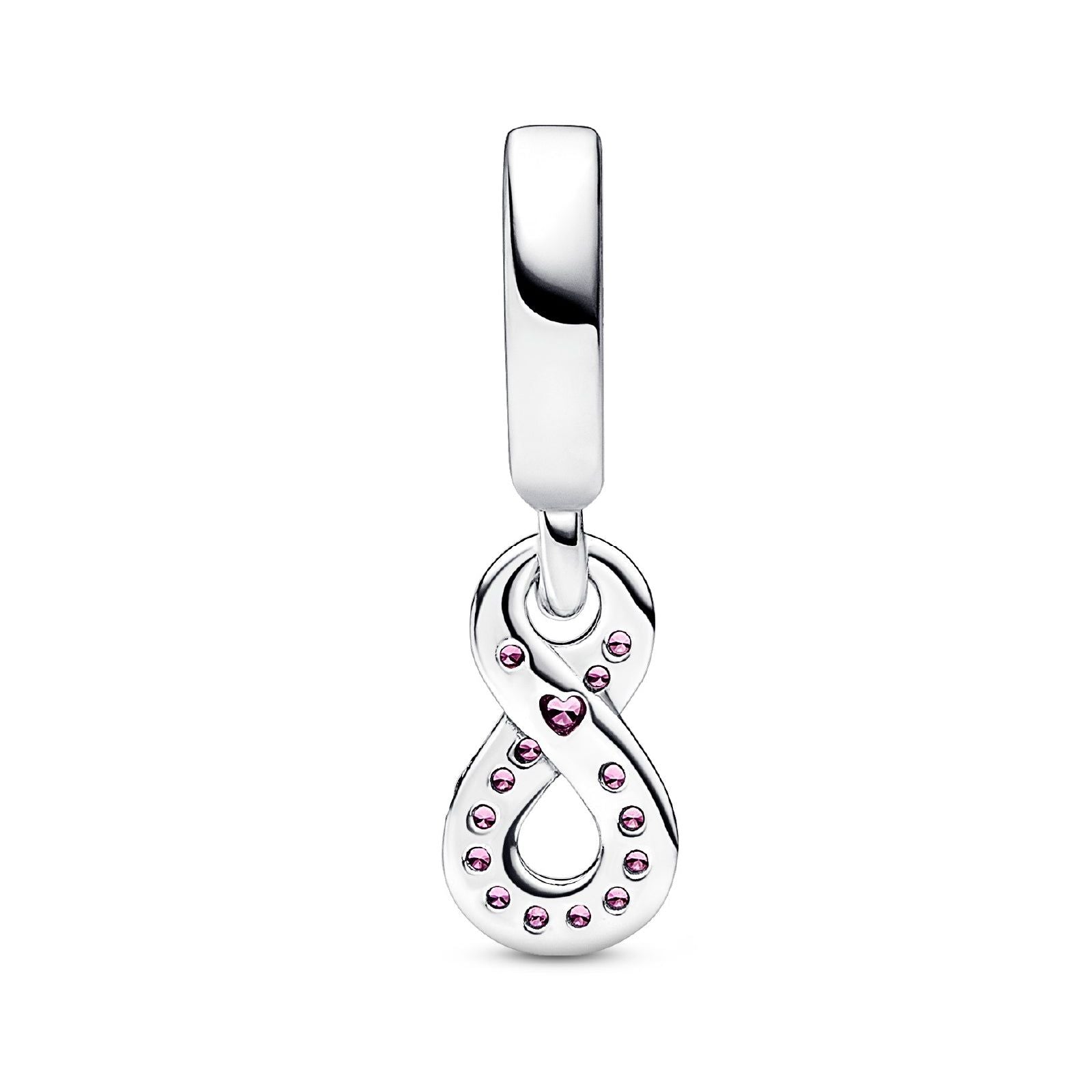 Charm Pendente Infinito Rosa 792766C01-2