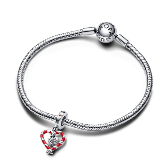 Charm Pendente "Sweet Heart“ color argento e rosso 792822C01-3