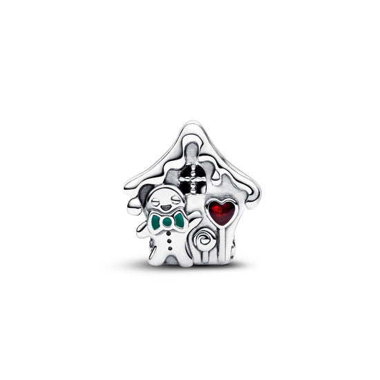 Charm Casetta di Pan di Zenzero "Home Sweet Home" color argento 792823C01-2