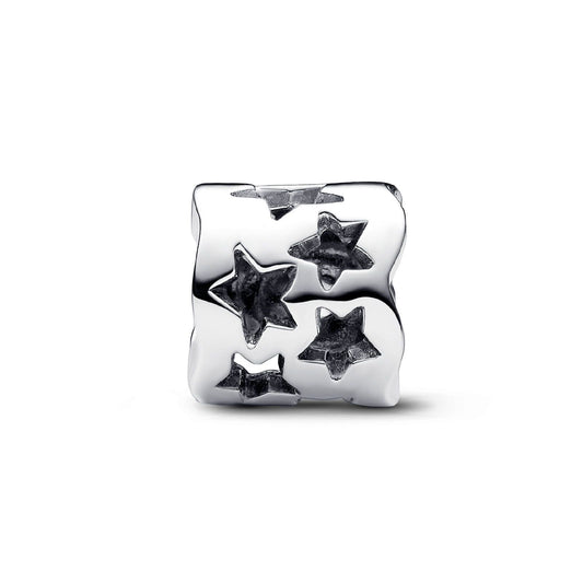 Charm Stelle Asimmetriche color argento 792827C01-2