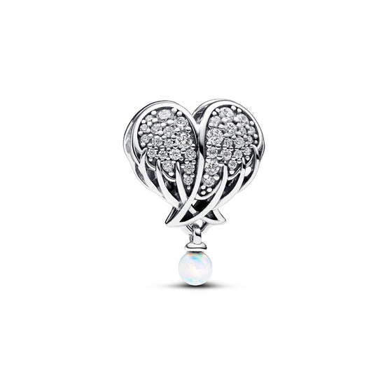 Charm Cuore Ali d'Angelo color argento 792980C01-1