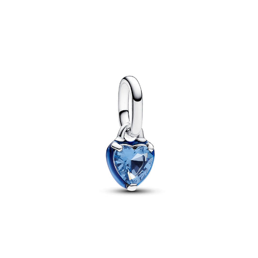 Charm Mini Pendente Blue Chakra Heart Pandora ME 793042C02-1