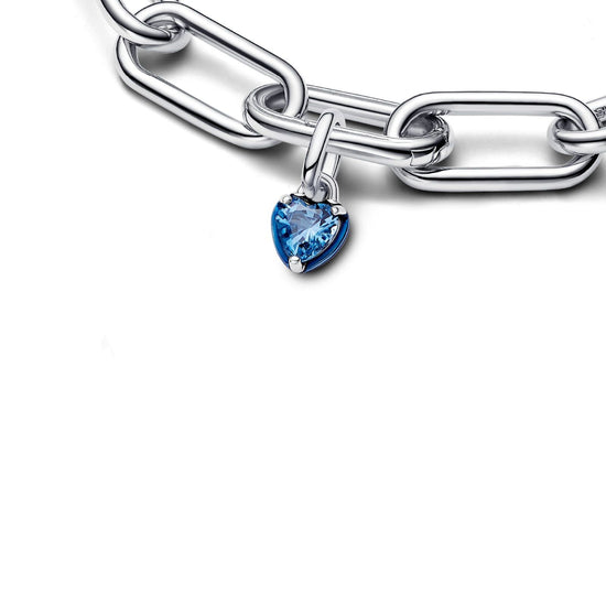 Charm Mini Pendente Blue Chakra Heart Pandora ME 793042C02-3