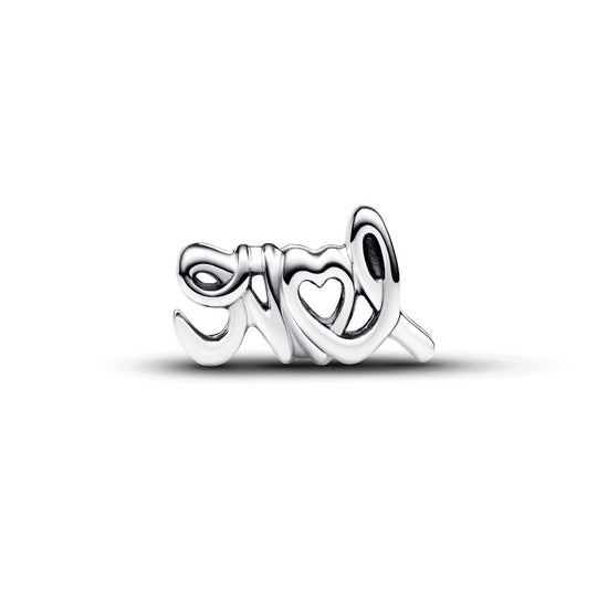 Charm "Love" argentato 793055C00-2