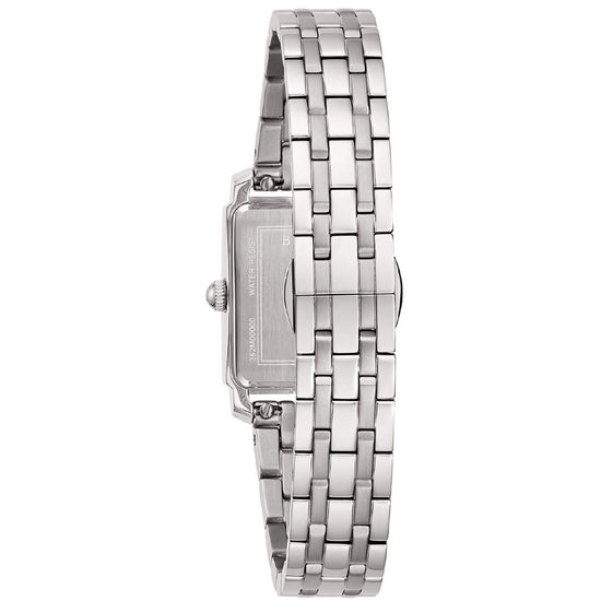 Orologio solo tempo Bulova Sutton Tank Ladies da donna 96P244-2