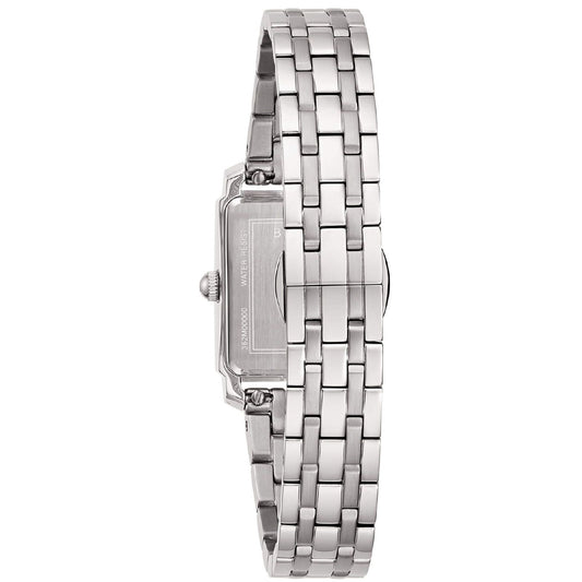 Orologio solo tempo Bulova Sutton Tank Ladies da donna 96P244-2