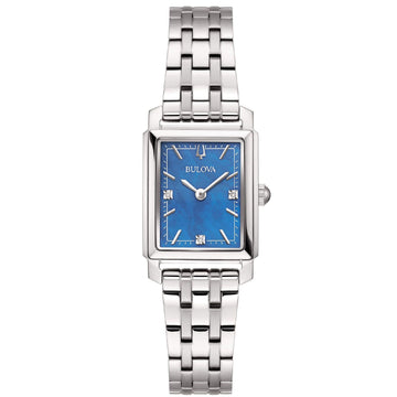 Orologio solo tempo Bulova Sutton Tank Ladies da donna 96P245-1