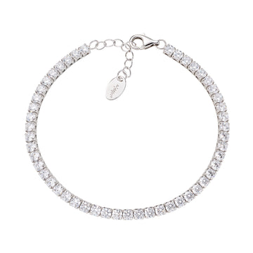 Bracciale Amen Tennis in argento 925 con zirconi bianchi A.BT3BB17