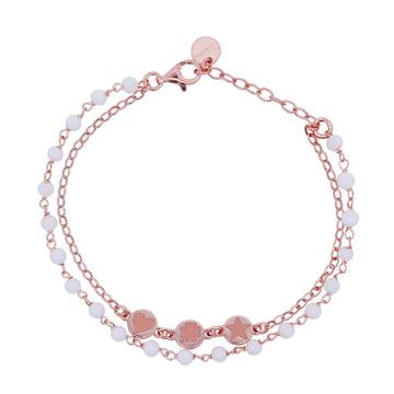 Bracciale Rue Des Mille Gipsy Chic White da donna