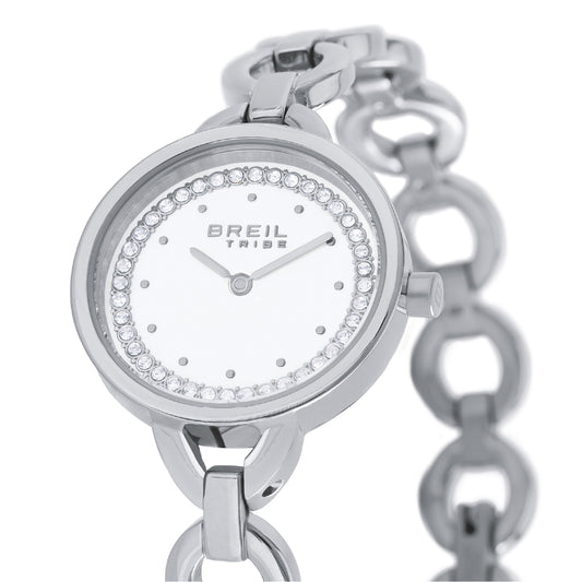 Orologio Solo Tempo da donna Breil in acciaio con cristalli BT.EW0742