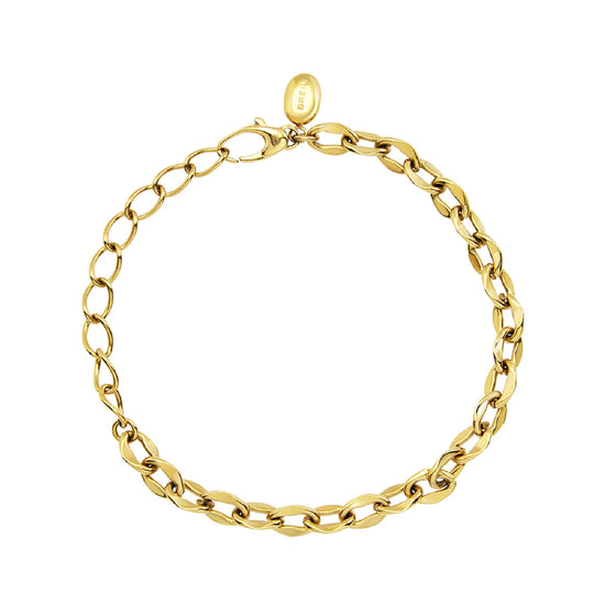 Bracciale catena Breil in acciaio dorato da donna BT.TJ3716